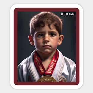 jiujitsu for kids Sticker